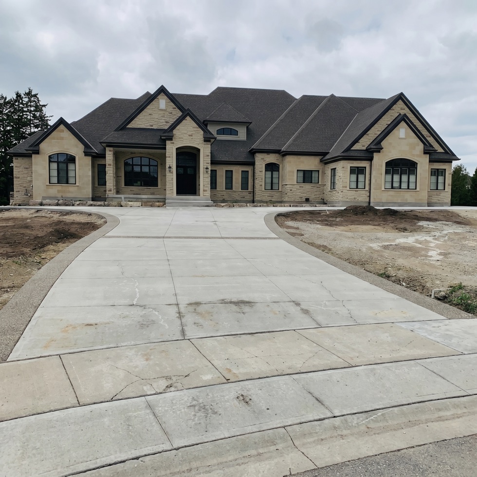 Driveways — before