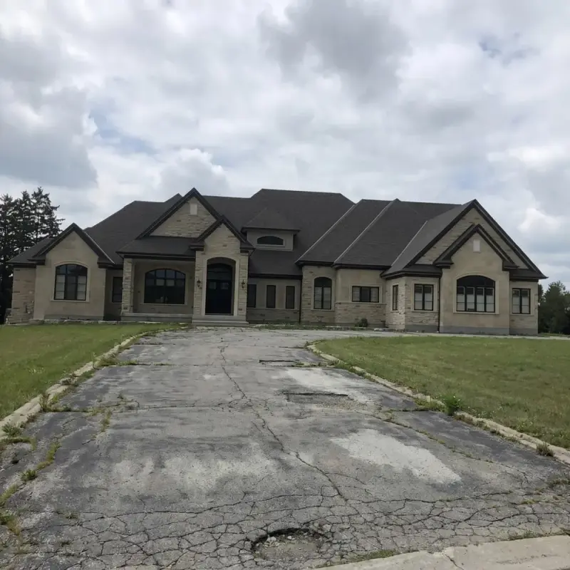 Driveways, before