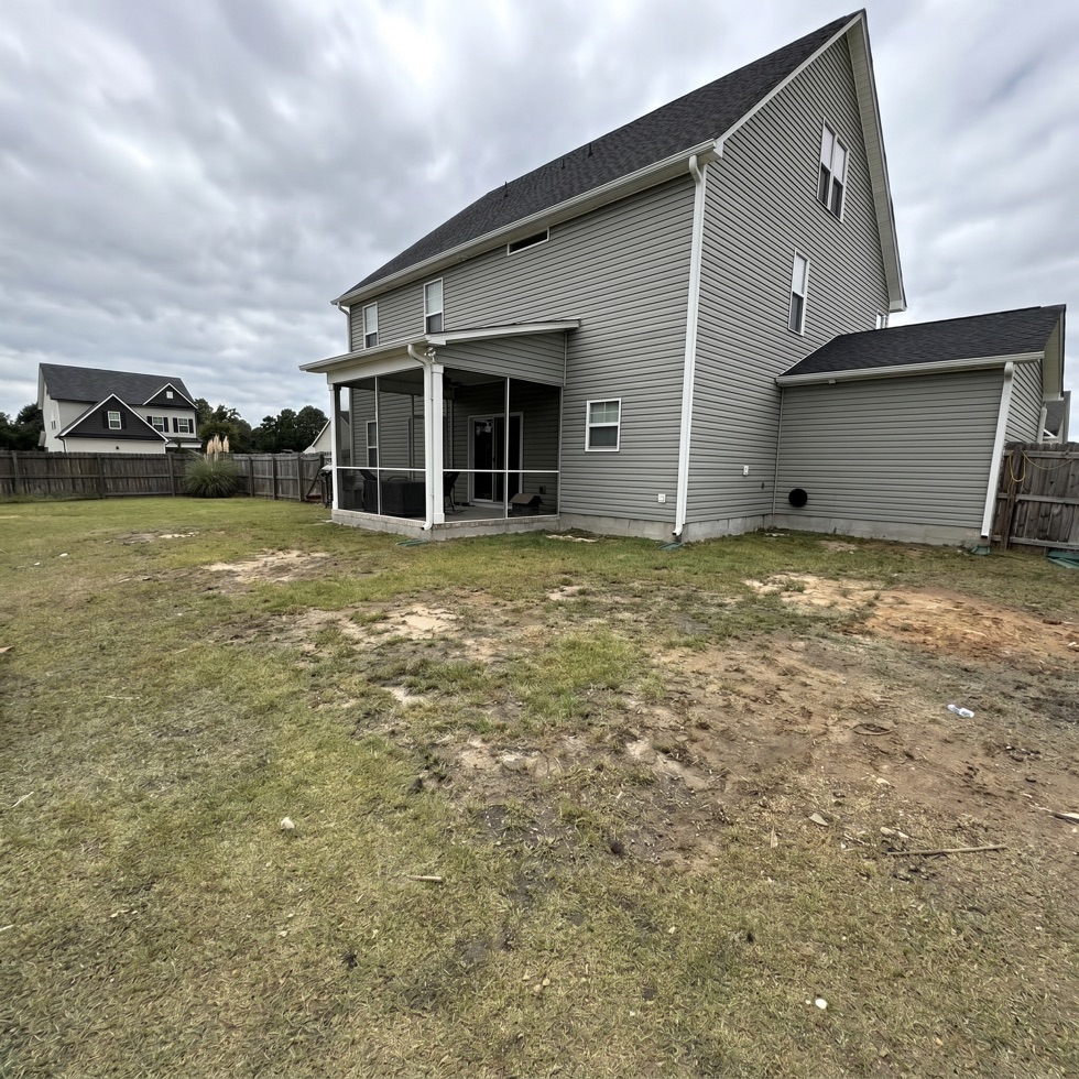 Patios — before