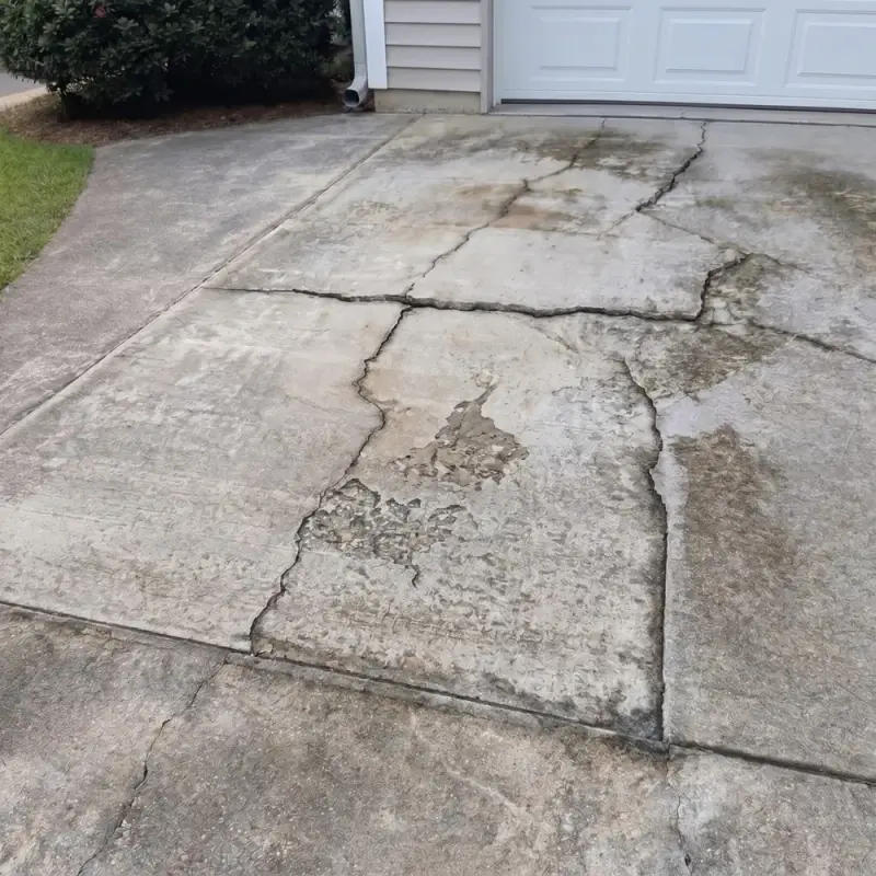 Concrete Repair, before