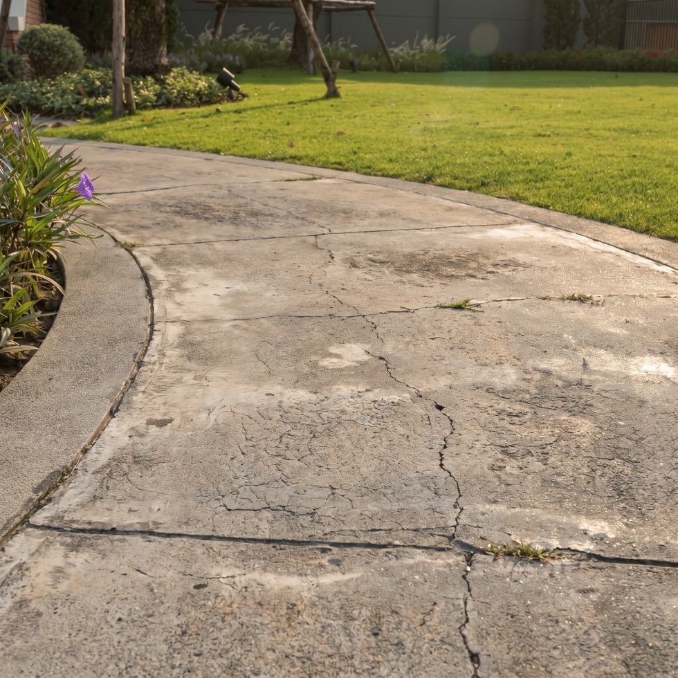 Sidewalks & Walkways — before