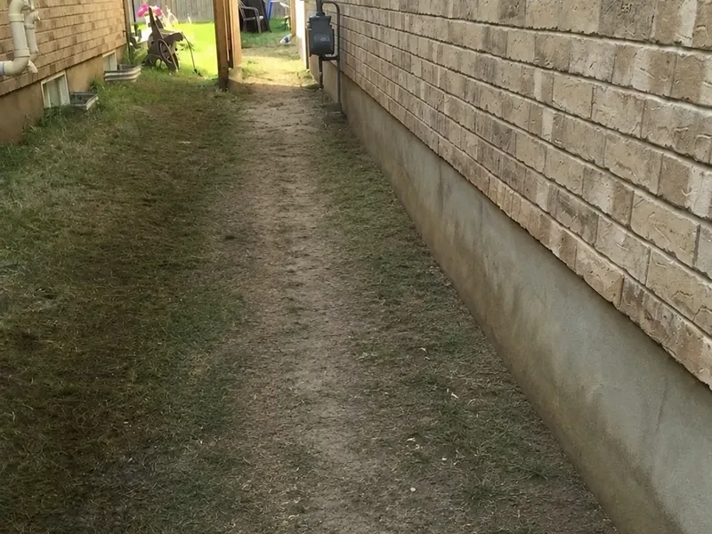 Sidewalks & Walkways, before
