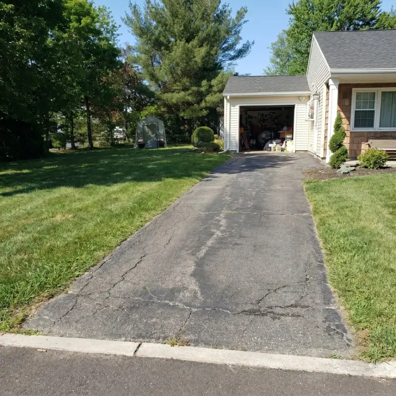 Stamped Concrete, before